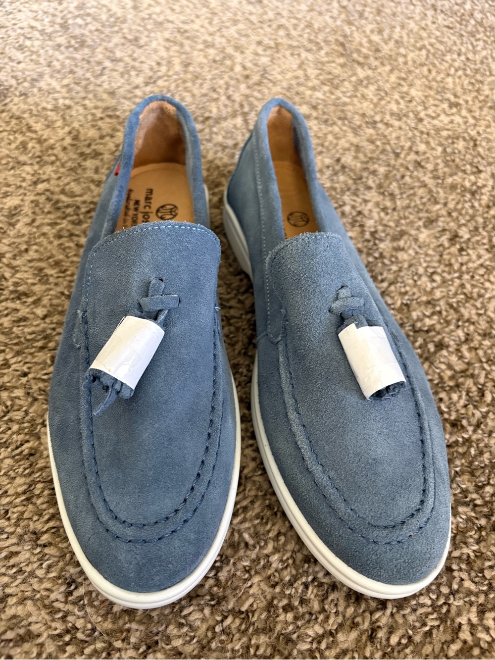 Marc Joseph Women’s Blue Suede Shoes NWOT